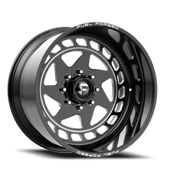 Fuel Zillion FF117 GBM 26x12 -72 8x165.1mm 122mm Gloss Black Milled