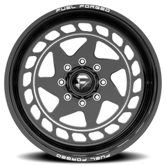 Fuel Zillion FF117 GBM 24x11 +0 8x165.1mm 117mm Gloss Black Milled
