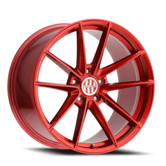 Victor Equipment Zuffen RD 22x10.5 +56 5x130mm 71.6mm Candy Red