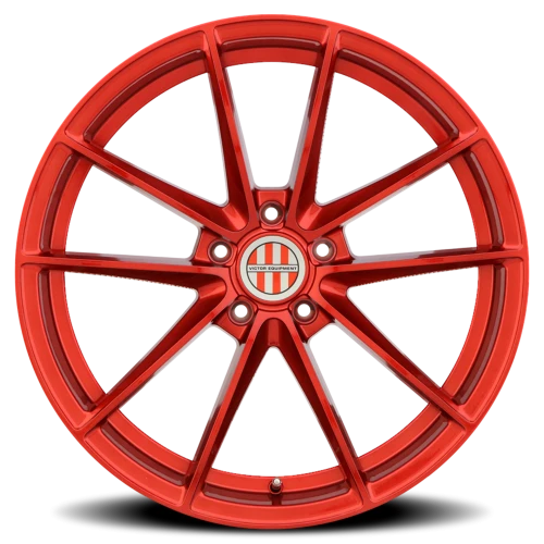 Victor Equipment Zuffen RD 22x10.5 +56 5x130mm 71.6mm Candy Red