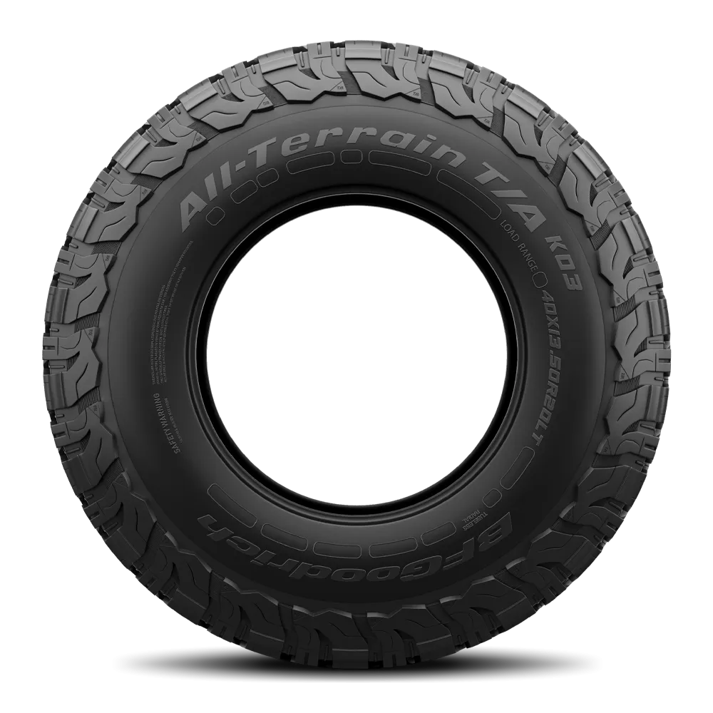 Bfgoodrich ALL-Terrain T/A KO3 Tires 40X13.50R20LT F ALL Terrain T/A K03