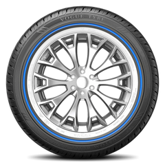 Vogue Custom Built Radial Viii Blue Stripe Tires 245/45R19 XL Custom Built Radial Viii