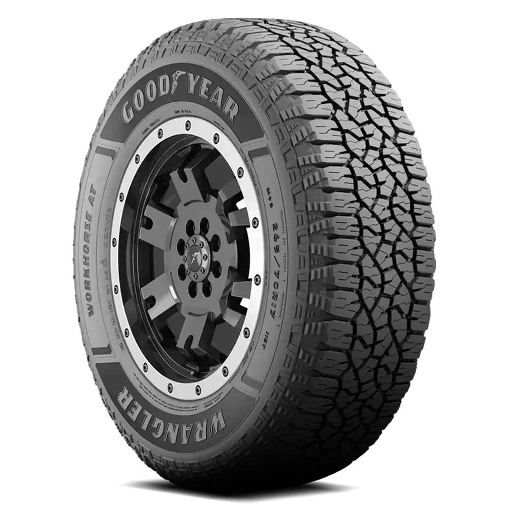 Goodyear Wrangler Workhorse AT-LT Tires LT235/80R17 E