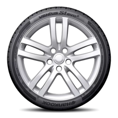 Hankook Ventus S1 EVO2 K117 Tires 225/50R17 B (Moe) Runflat Oe