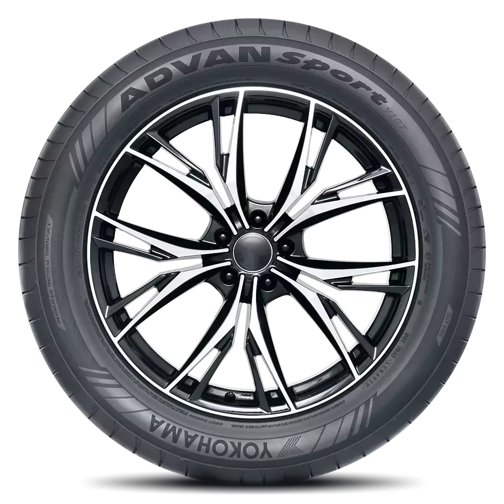 Yokohama Advan Sport V107 Tires 265/40ZR21 XL