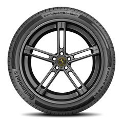 Continental Contisportcontact 5 Tires 255/45R17  Run Flat (*)