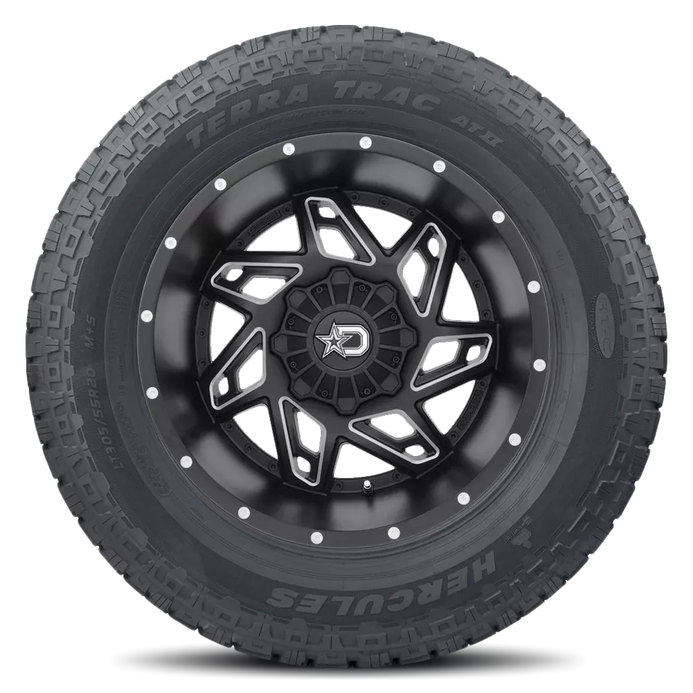 Hercules Terra Trac AT Ii (Non-3PMSF Tread) Tires 30X9.50R15LT C Terra Trac A/T Ii