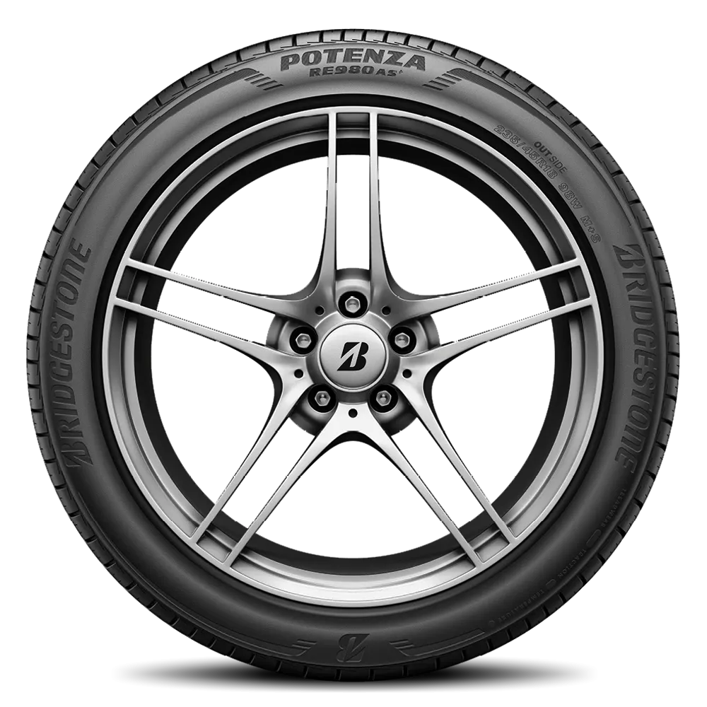 Bridgestone Potenza RE980AS+ Tires 225/40R18 XL